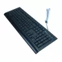 Klawiatura MediaRange MROS101 Office USB QWERTZ niemiecka czarna