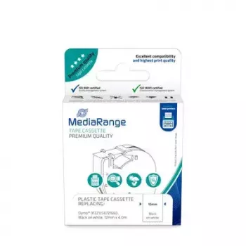 Kaseta z taśmą plastikową MediaRange MRDY91221 do Dymo 91221