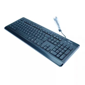 Klawiatura MediaRange MROS102 Universal USB QWERTZ angielska czarna