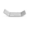 Klawiatura MediaRange MROS133 Office Bluetooth QWERTZ niemiecko-szwajcarski srebrny