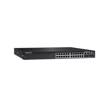 DELL N2224PX-ON Zarządzany L3 2.5G Ethernet (100/1000/2500) Power over Ethernet (PoE) 1U Czarny