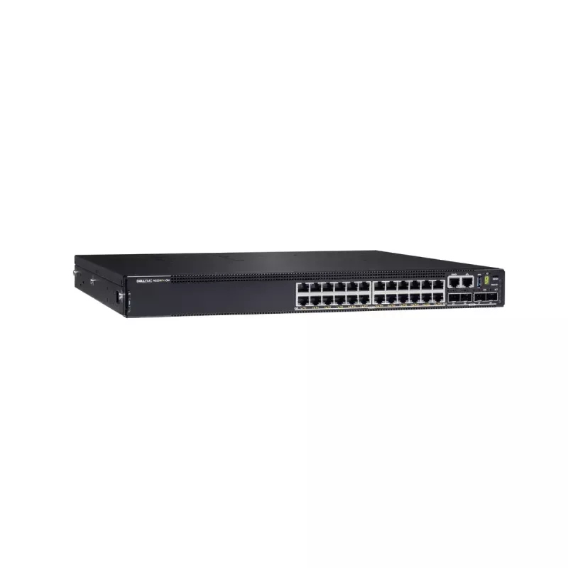 DELL N2224PX-ON Zarządzany L3 2.5G Ethernet (100/1000/2500) Power over Ethernet (PoE) 1U Czarny