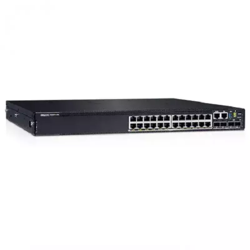 DELL N2224PX-ON Zarządzany L3 2.5G Ethernet (100/1000/2500) Power over Ethernet (PoE) 1U Czarny