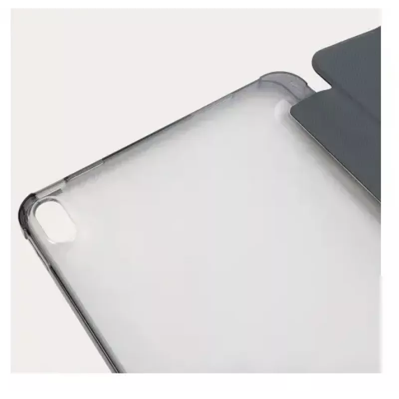 Etui folio Tucano Satin na iPada 10,9 cala 2022 Szare Przezroczyste
