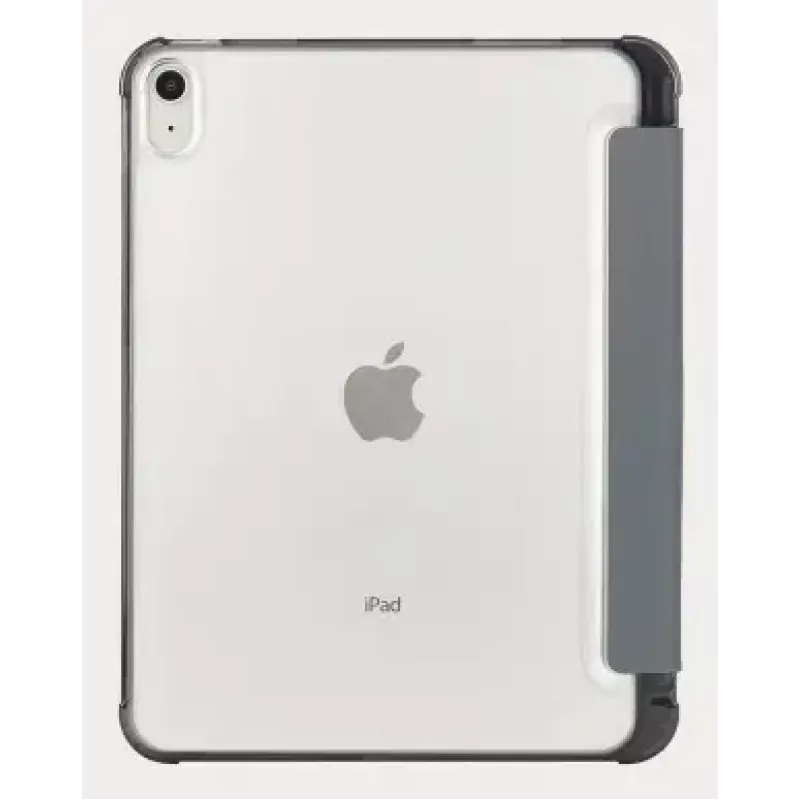 Etui folio Tucano Satin na iPada 10,9 cala 2022 Szare Przezroczyste