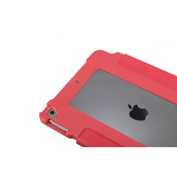 Etui folio zderzakowe TUCANO ALUNNO do Apple iPad 10.9 cala (7.–10. gen.) – Wytrzymałe, Czerwony, 370 g