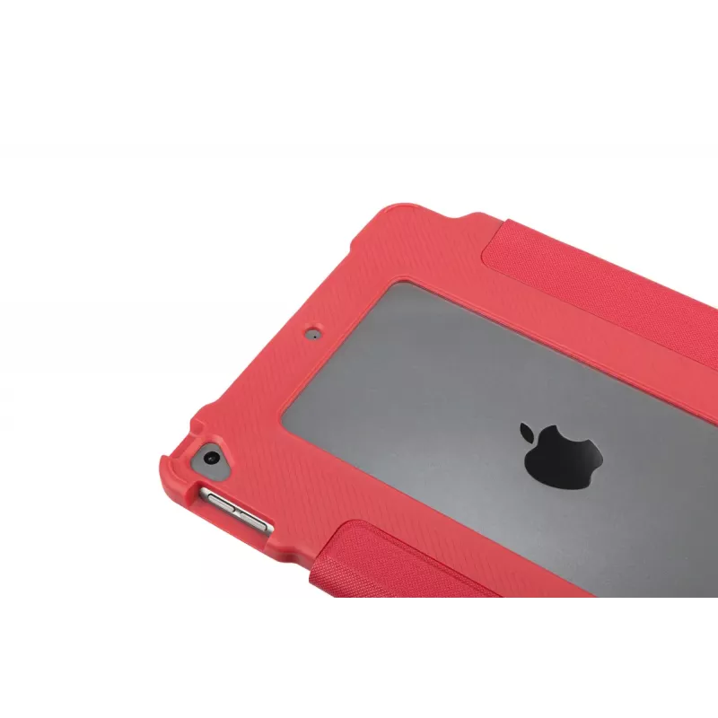 Etui folio zderzakowe TUCANO ALUNNO do Apple iPad 10.9 cala (7.–10. gen.) – Wytrzymałe, Czerwony, 370 g