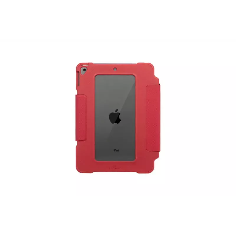 Etui folio zderzakowe TUCANO ALUNNO do Apple iPad 10.9 cala (7.–10. gen.) – Wytrzymałe, Czerwony, 370 g