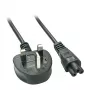 Lindy 2m UK 3-pin do C5 kabel zasilający, bezołowiowy