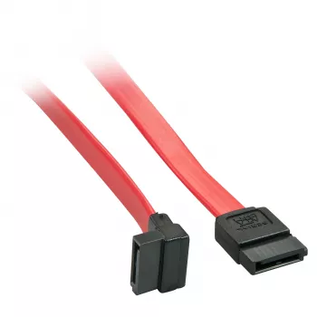 Lindy 0,7 m wewnętrzny kabel SATA III, 90°