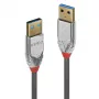 Lindy 36627 kabel USB USB 3.2 Gen 1 (3.1 Gen 1) 2 m USB A szary