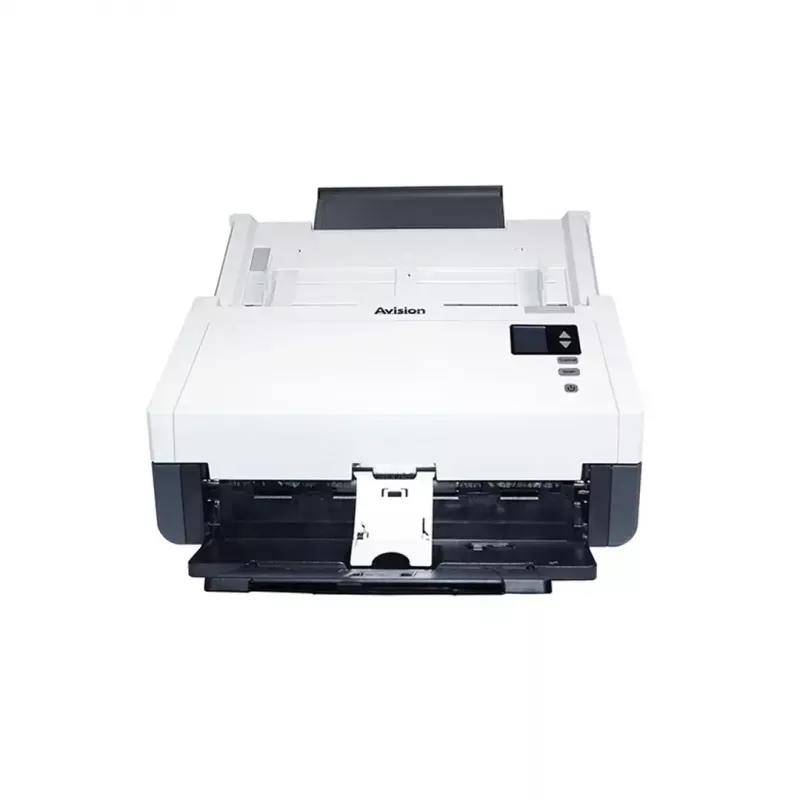 Skaner ADF Avision AD345GN — A4, 1200 x 1200 DPI, duplex, ADF 100 arkuszy, CIS, biały