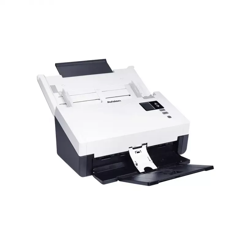 Skaner ADF Avision AD345GN — A4, 1200 x 1200 DPI, duplex, ADF 100 arkuszy, CIS, biały
