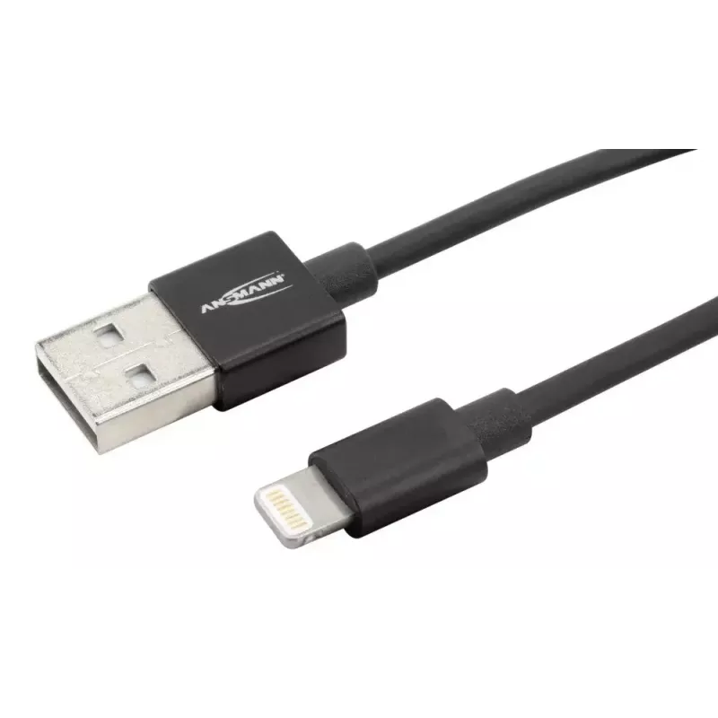 Kabel Lightning Ansmann 1700-0078 1,2 m czarny