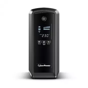 CyberPower CP550EPFCLCD zasilacz bezprzerwowy (UPS) Line-Interactive 0,55 kVA 350 W 6 gniazd AC