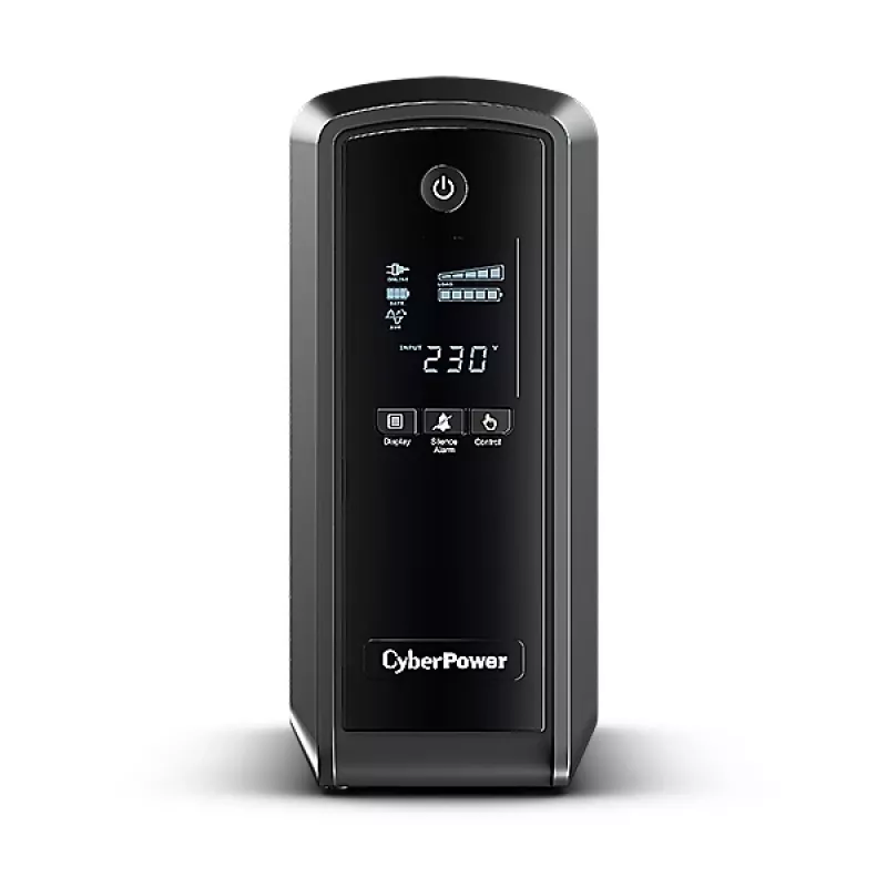 CyberPower CP550EPFCLCD zasilacz bezprzerwowy (UPS) Line-Interactive 0,55 kVA 350 W 6 gniazd AC
