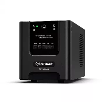 CyberPower PR750ELCDGR zasilacz awaryjny (UPS) Line-Interactive 0.75 kVA 675 W 4 gniazda AC