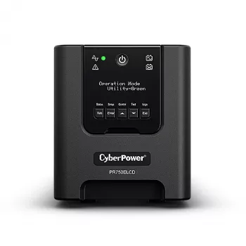 CyberPower PR750ELCDGR zasilacz awaryjny (UPS) Line-Interactive 0.75 kVA 675 W 4 gniazda AC