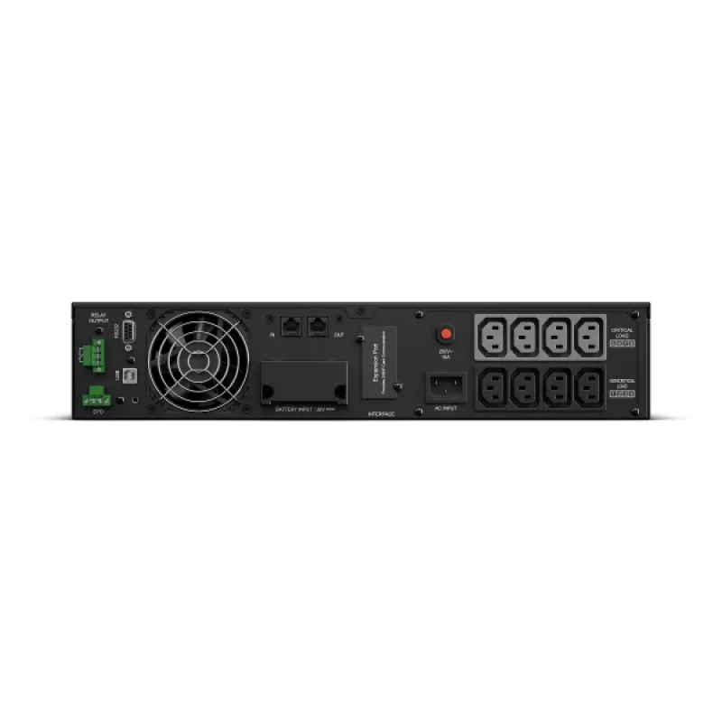 CyberPower OL1000ERTXL2U zasilacz awaryjny (UPS) z podwójną konwersją (Online) 1 kVA 900 W 8 gniazd AC