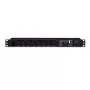 CyberPower PDU81004 rozdzielacz zasilania (PDU) 8 gniazd AC 1U Czarny