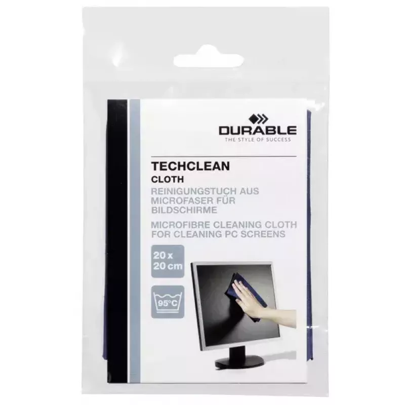 Ściereczka z mikrofibry Durable TECHCLEAN Niebieska
