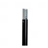 Wewnętrzny łącznik do słupów B-TECH SYSTEM 2 do słupów Ø50 mm, stal, wykończenie cynkowe, 30×40×200 mm