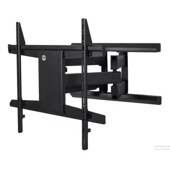 B-Tech Heavy Duty Twin Cantilever Arm płaski Screen Wall Mount VESA 800 x 600 Max Weight 125 kg