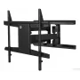 B-Tech Heavy Duty Twin Cantilever Arm płaski Screen Wall Mount VESA 800 x 600 Max Weight 125 kg