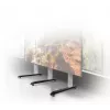 Podstawa podłogowa B-Tech BT8380 Czarna Metalowa 86mm Szerokość 950mm Głębokość