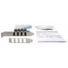 EXSYS 4-Port USB 3.2 Gen 1 PCIe Card z własnym zasilaniem 3A Renesas
