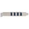 EXSYS 4-Port USB 3.2 Gen 1 PCIe Card z własnym zasilaniem 3A Renesas