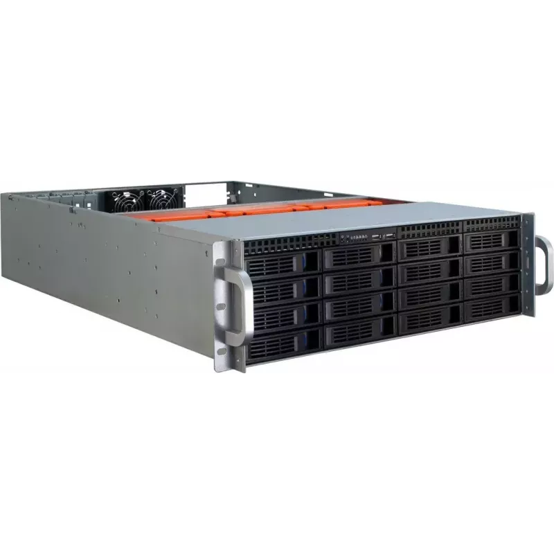 Obudowa serwerowa Inter-Tech 3U-3416 Rack Czarna