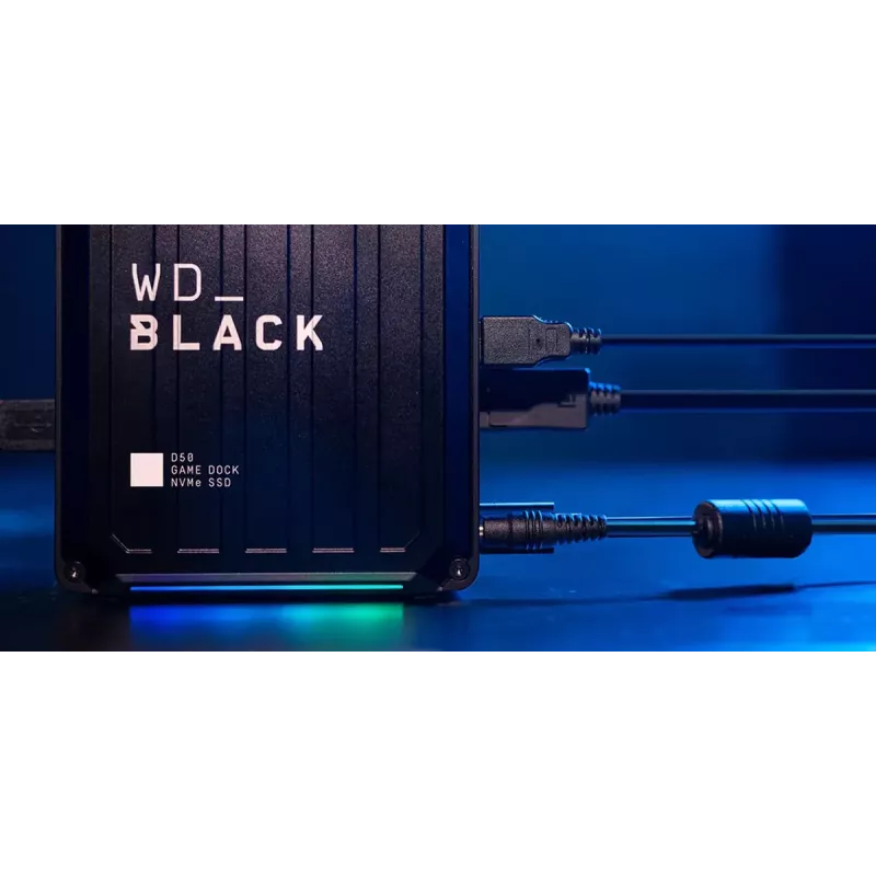 SSD Western Digital D50 Wired Thunderbolt 3 Czarny