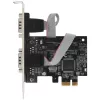 Wewnętrzny adapter szeregowy EXSYS EX-46012 PCIe Męski ASIX MCS9901CV-CC