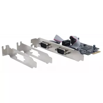 Wewnętrzny adapter szeregowy EXSYS EX-46012 PCIe Męski ASIX MCS9901CV-CC
