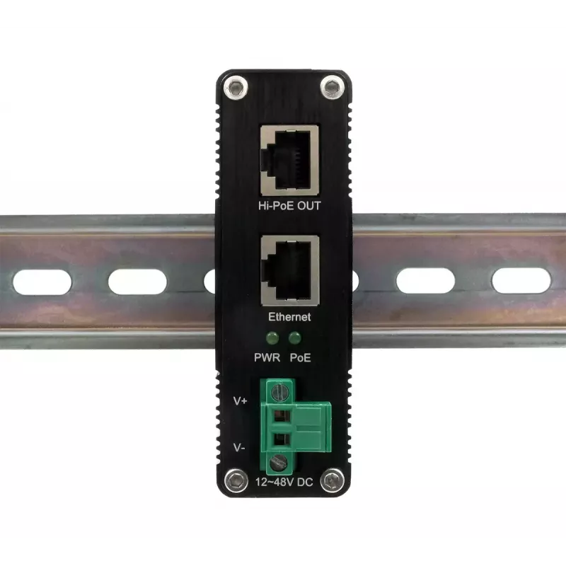 EXSYS PoE++ Gigabit Injector 60W -40°C do +80°C