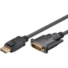 Kabel przejściowy Goobay DisplayPort/DVI-D 1.2 pozłacany 1 m
