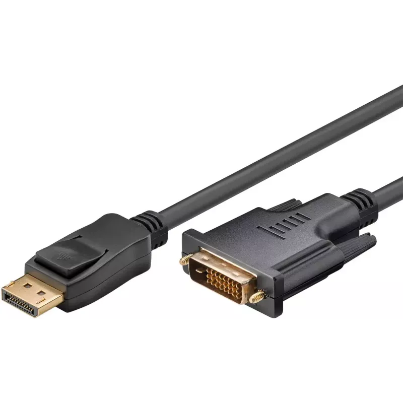 Kabel przejściowy Goobay DisplayPort/DVI-D 1.2 pozłacany 1 m