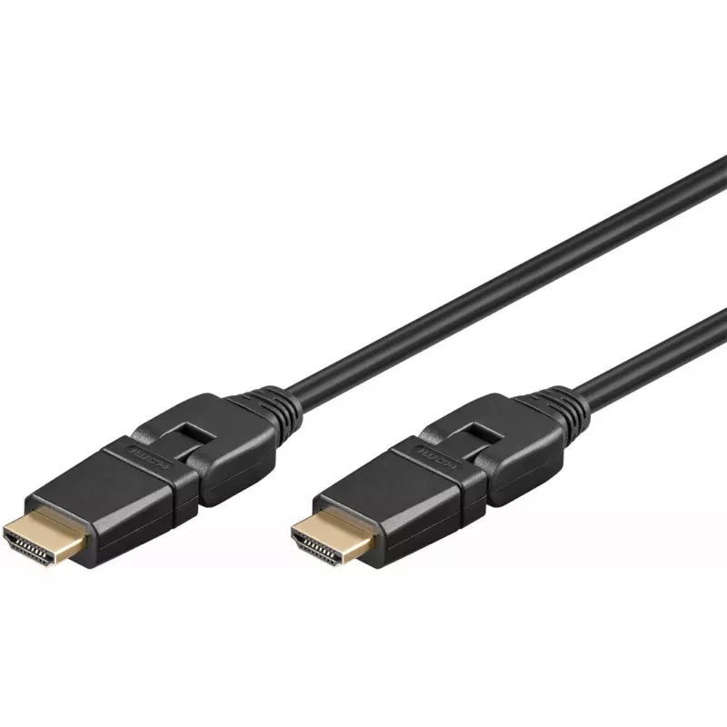 Kabel HDMI Wentronic 61292 5 m Typ A Męski Męski 10,2 Gbit/s Czarny