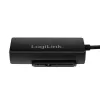 LogiLink Adapter USB 3.0 to SATA with OTB - Speicher-Controller mit Datenanzeige, Netzanzeige, OneTouchEasy-Button (OTB) - SATA 3Gb/s - 3 Gbit/s - USB
