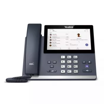 Telefon IP Yealink MP56 Microsoft Teams Edition — 7-calowy ekran dotykowy pojemnościowy, Android, Gigabit Ethernet, PoE, Bluetooth, słuchawka przewodowa