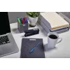 Etykiety DYMO Authentic D1 | Nadruk niebieski na białej taśmie | 9 mm x 7 m | Etykiety samoprzylepne do drukarek etykiet LabelManager | Wyprodukowano w Europie