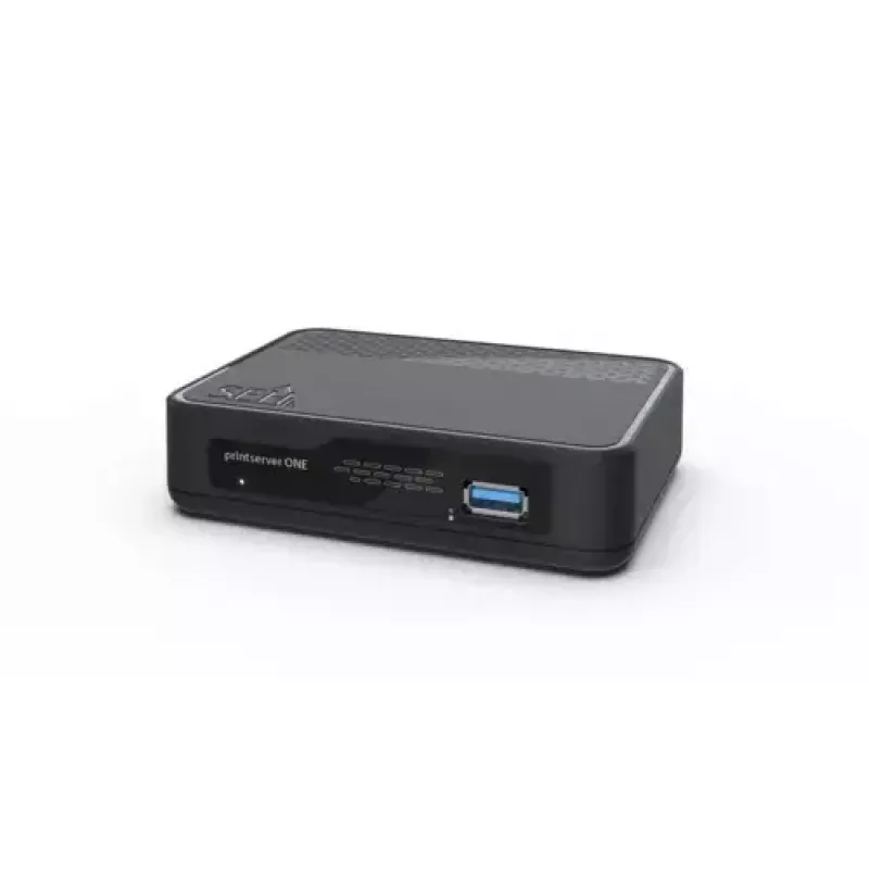 Serwer wydruku SEH printserver One Ethernet LAN Czarny 10/100/1000 Mbit/s