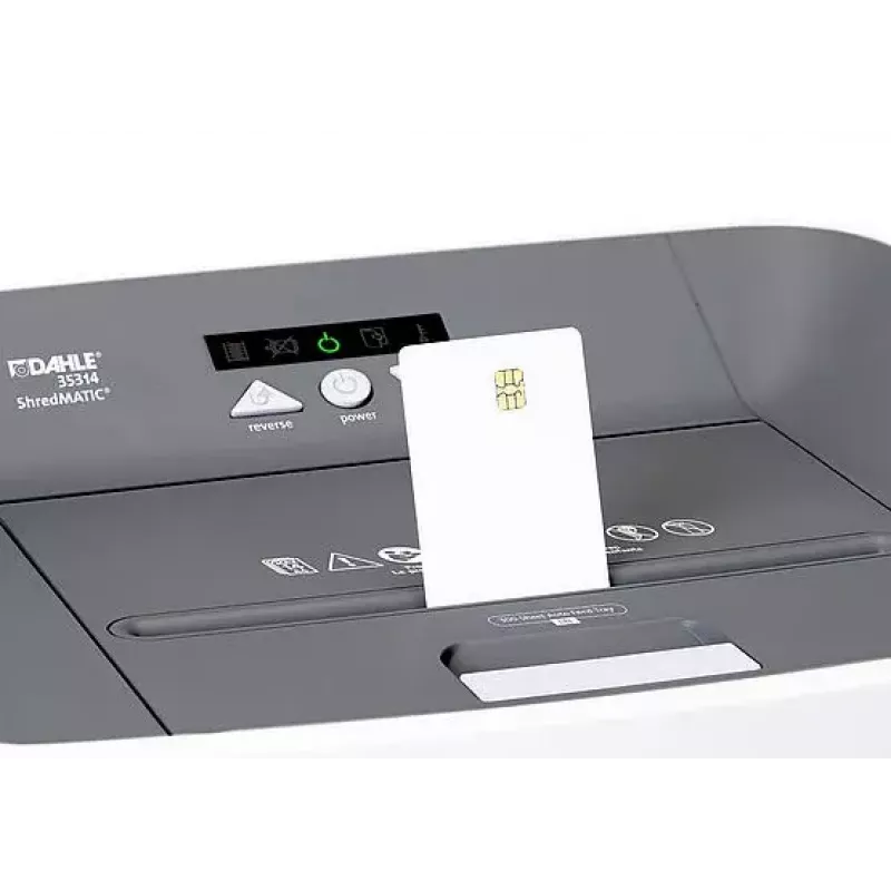 Niszczarka do papieru Dahle ShredMATIC 300 Mikrocięcie 22 cm Biała