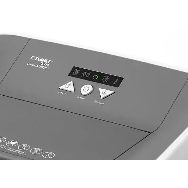 Niszczarka do papieru Dahle ShredMATIC 300 Mikrocięcie 22 cm Biała