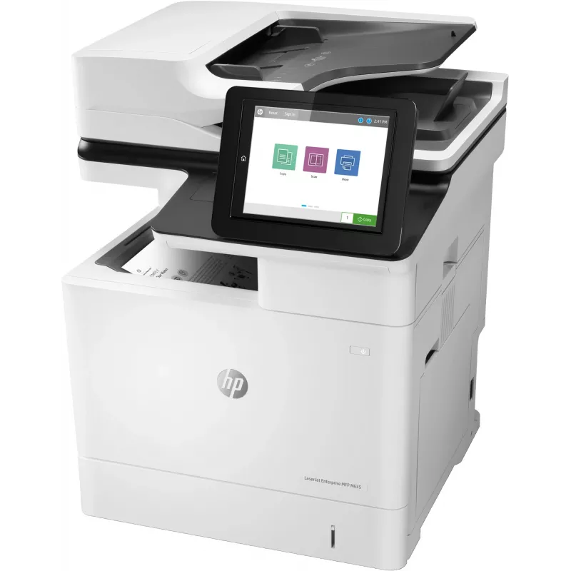 HP LaserJet Enterprise MFP M635h, Laser, Drukowanie mono, 1200 x 1200 DPI, Kopiowanie mono, A4, Czarny, Biały