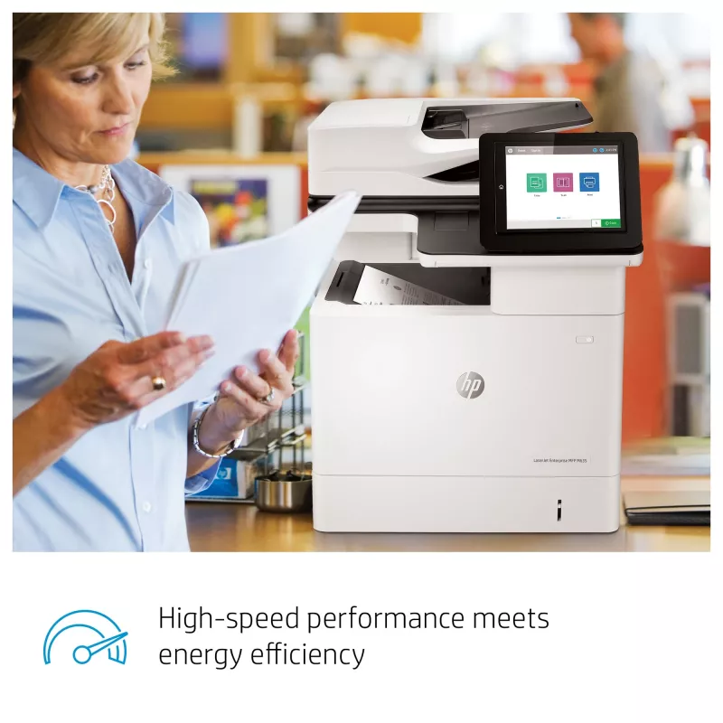 HP LaserJet Enterprise MFP M635h, Laser, Drukowanie mono, 1200 x 1200 DPI, Kopiowanie mono, A4, Czarny, Biały