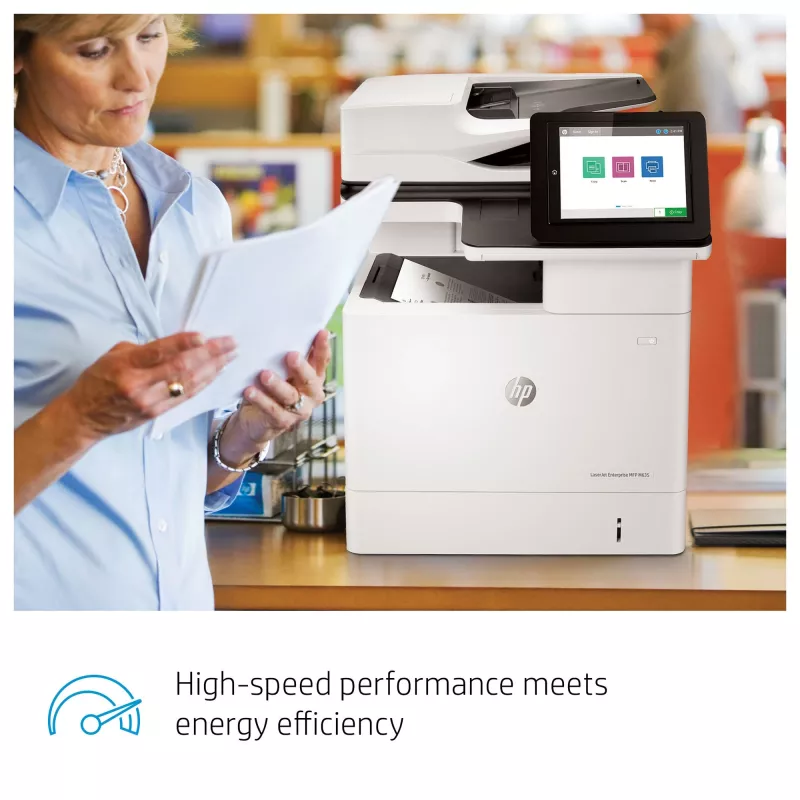 HP LaserJet Enterprise MFP M635h, Laser, Drukowanie mono, 1200 x 1200 DPI, Kopiowanie mono, A4, Czarny, Biały