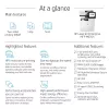 HP LaserJet Enterprise MFP M635h, Laser, Drukowanie mono, 1200 x 1200 DPI, Kopiowanie mono, A4, Czarny, Biały