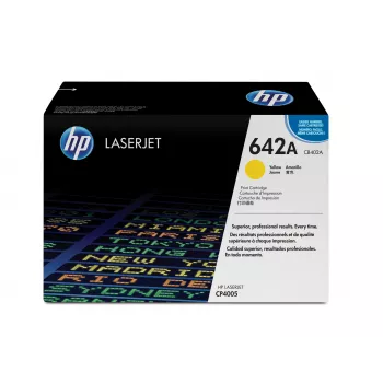 HP 642A Żółty oryginalny toner LaserJet 1 szt.